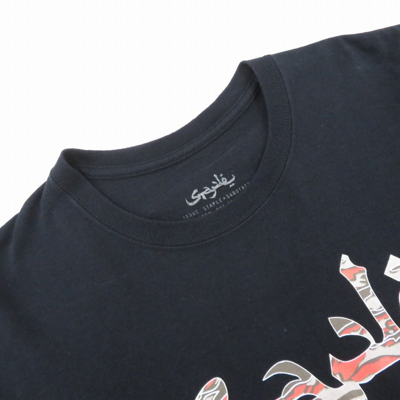STAPLE | ステイプルステープル 半袖Ｔシャツ ブラック サイズ：L【瀬戸大橋店】