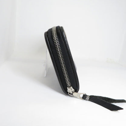 BILL WALL LEATHER | ビルウォールレザー Zipper / Flat Black Plain 長財布 ブラック【瀬戸大橋店】