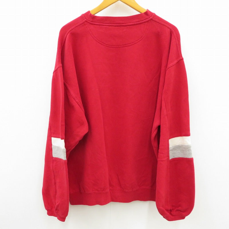 VINTAGE衣料 | ヴィンテージイリョウ OHIO STATE スウェット レッド サイズ：XL【瀬戸大橋店】