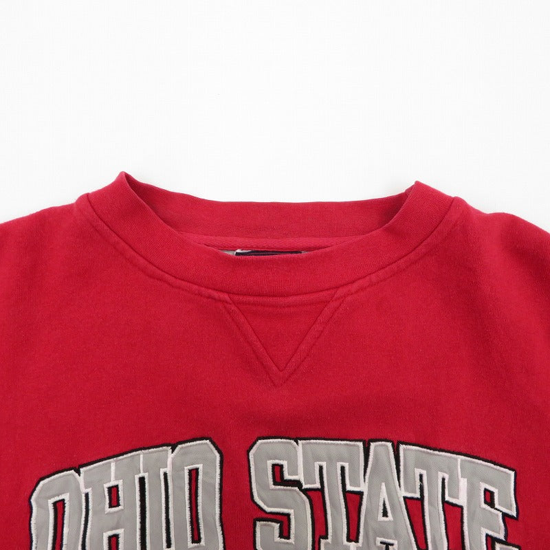 VINTAGE衣料 | ヴィンテージイリョウ OHIO STATE スウェット レッド サイズ：XL【瀬戸大橋店】