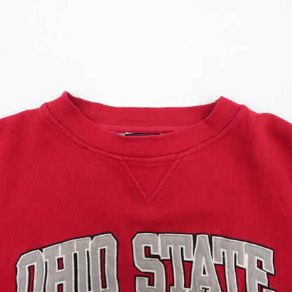 VINTAGE衣料 | ヴィンテージイリョウ OHIO STATE スウェット レッド サイズ：XL【瀬戸大橋店】