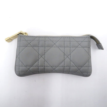 Dior | ディオール レディ ディオール ジップ コインケース コインケース グレー【瀬戸大橋店】