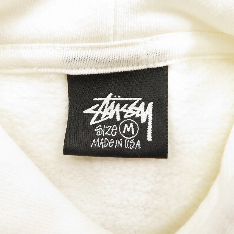 STUSSY | ステューシー ×OUR LEGACY　WORK SHOP SURFMAN パーカー ホワイト サイズ：M【瀬戸大橋店】