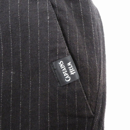 CAPTAINS HELM | キャプテンズヘルム STRIPE LINEN EASY PANTS パンツ グレー サイズ：S【瀬戸大橋店】