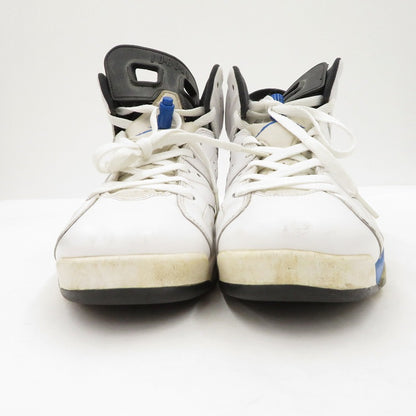 NIKE | ナイキ Air Jordan 6 Retro "Sport Blue" (2014) スニーカー 384664-107 エアジョーダン6(ナイキ) ホワイト 28cm【瀬戸大橋店】