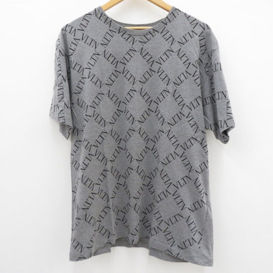Valentino Garavani | ヴァレンティノ・ガラヴァーニ モノグラム 半袖Ｔシャツ グレー サイズ：S【瀬戸大橋店】