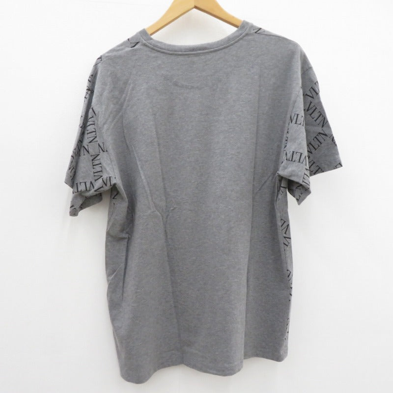 Valentino Garavani | ヴァレンティノ・ガラヴァーニ モノグラム 半袖Ｔシャツ グレー サイズ：S【瀬戸大橋店】