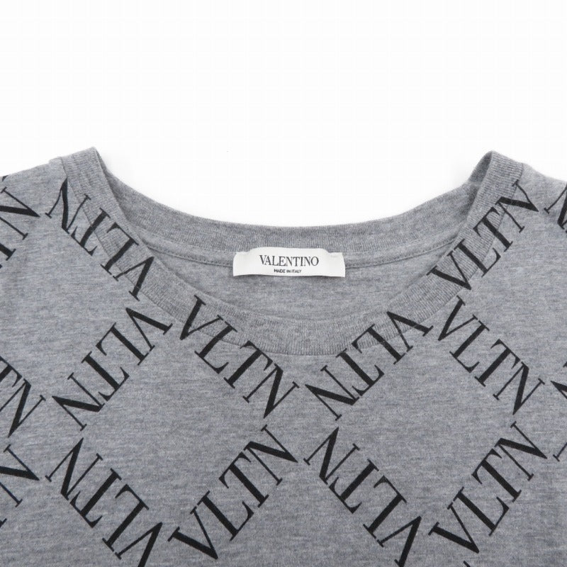 Valentino Garavani | ヴァレンティノ・ガラヴァーニ モノグラム 半袖Ｔシャツ グレー サイズ：S【瀬戸大橋店】