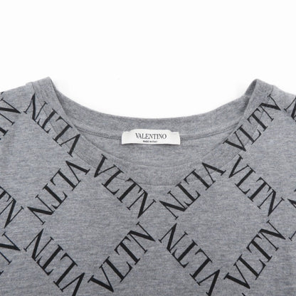 Valentino Garavani | ヴァレンティノ・ガラヴァーニ モノグラム 半袖Ｔシャツ グレー サイズ：S【瀬戸大橋店】