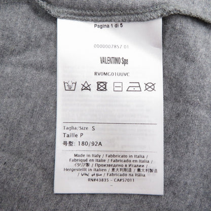 Valentino Garavani | ヴァレンティノ・ガラヴァーニ モノグラム 半袖Ｔシャツ グレー サイズ：S【瀬戸大橋店】