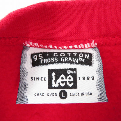 Lee | リー スウェット レッド サイズ：L【瀬戸大橋店】