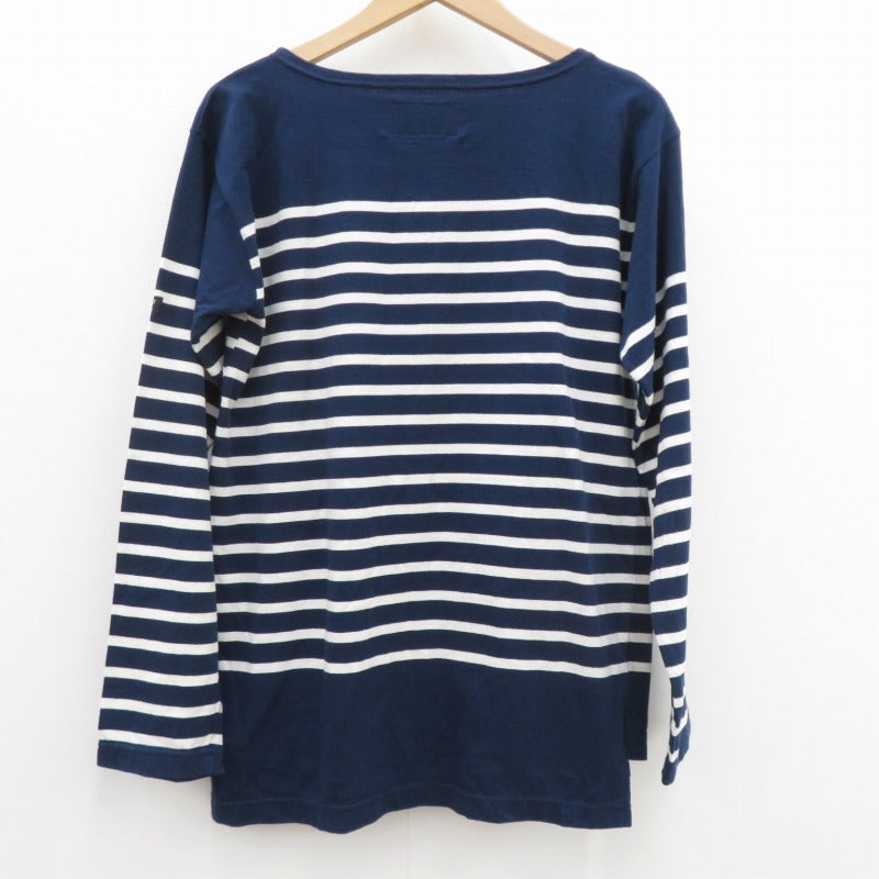 Le Minor | ルミノア 長袖Ｔシャツ ネイビー サイズ：L【瀬戸大橋店】
