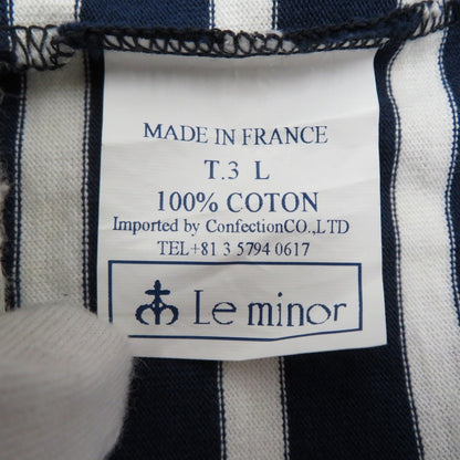 Le Minor | ルミノア 長袖Ｔシャツ ネイビー サイズ：L【瀬戸大橋店】