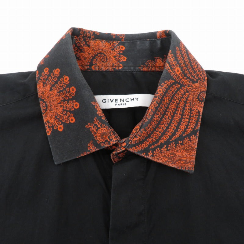 GIVENCHY | ジバンシィ 半袖シャツ 15S 6207 300 ブラック【瀬戸大橋店】