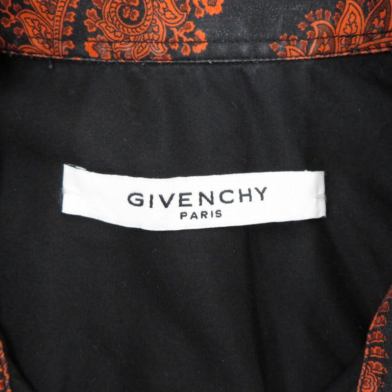 GIVENCHY | ジバンシィ 半袖シャツ 15S 6207 300 ブラック【瀬戸大橋店】