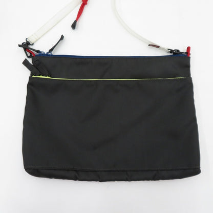 Graphpaper | グラフペーパー Nylon Twill Sacoche_Large その他バッグ GU231-90326C ブラック【瀬戸大橋店】