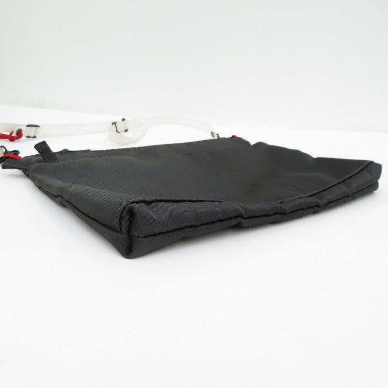Graphpaper | グラフペーパー Nylon Twill Sacoche_Large その他バッグ GU231-90326C ブラック【瀬戸大橋店】