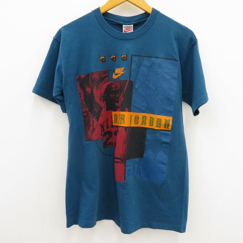 NIKE(VINTAGE) | ナイキヴィンテージ AIR JORDAN/銀タグ 半袖Ｔシャツ ブルー サイズ：M【瀬戸大橋店】