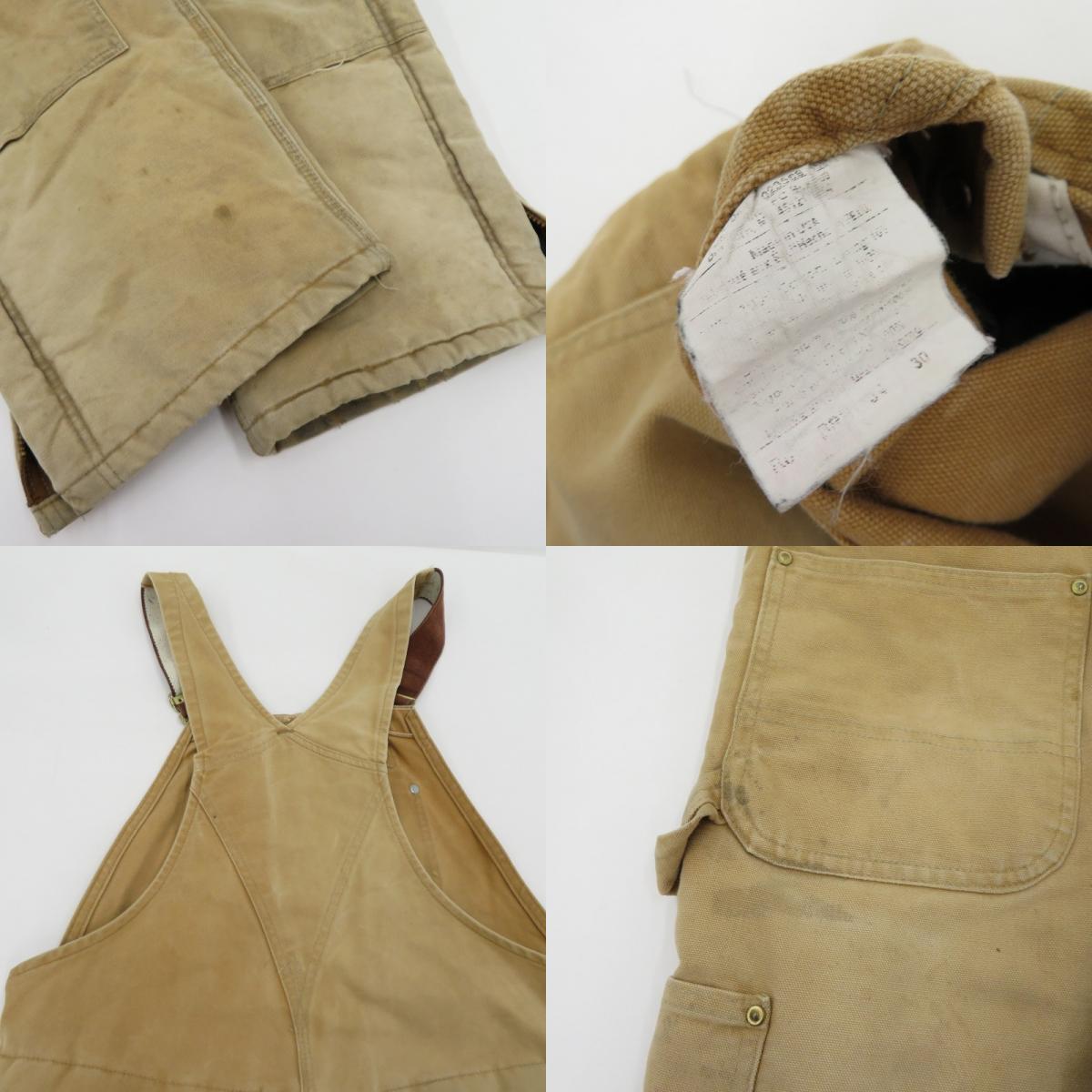 Carhartt | カーハート ﾀﾞﾌﾞﾙﾆｰ/内側ｷﾙﾃｨﾝｸﾞ オーバーオール ブラウン【瀬戸大橋店】