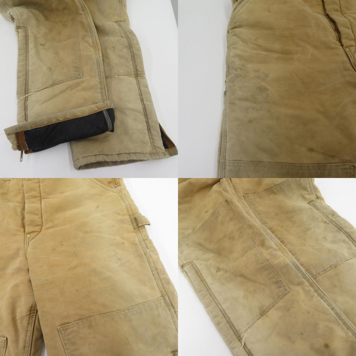 Carhartt | カーハート ﾀﾞﾌﾞﾙﾆｰ/内側ｷﾙﾃｨﾝｸﾞ オーバーオール ブラウン【瀬戸大橋店】