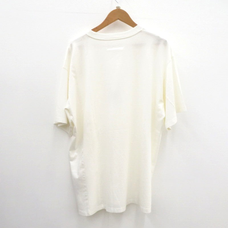 MM6(Maison Margiela) | エムエムシックスメゾンマルジェラ AMERICAN JERSEY T-SHIRT 半袖Ｔシャツ S52GC0258 ホワイト サイズ：M【瀬戸大橋店】