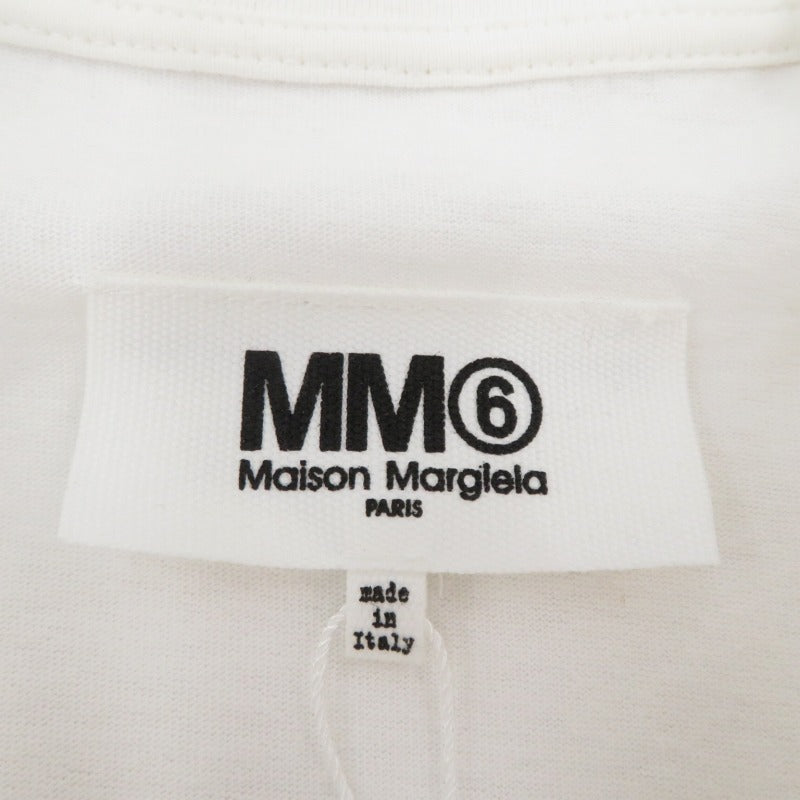 MM6(Maison Margiela) | エムエムシックスメゾンマルジェラ AMERICAN JERSEY T-SHIRT 半袖Ｔシャツ S52GC0258 ホワイト サイズ：M【瀬戸大橋店】