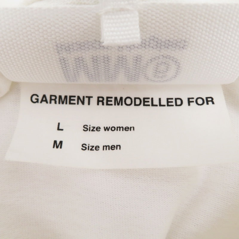MM6(Maison Margiela) | エムエムシックスメゾンマルジェラ AMERICAN JERSEY T-SHIRT 半袖Ｔシャツ S52GC0258 ホワイト サイズ：M【瀬戸大橋店】