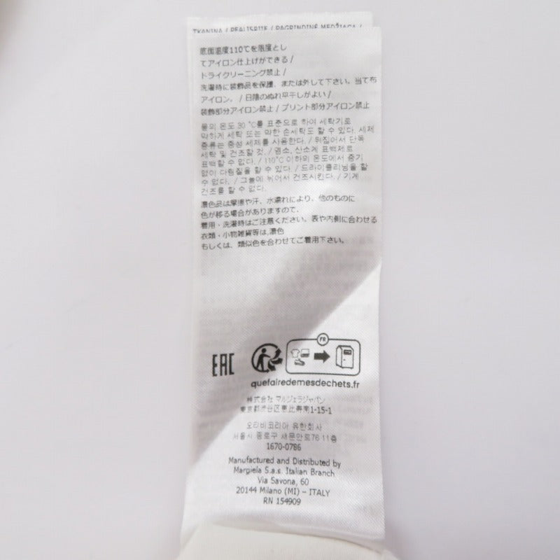 MM6(Maison Margiela) | エムエムシックスメゾンマルジェラ AMERICAN JERSEY T-SHIRT 半袖Ｔシャツ S52GC0258 ホワイト サイズ：M【瀬戸大橋店】