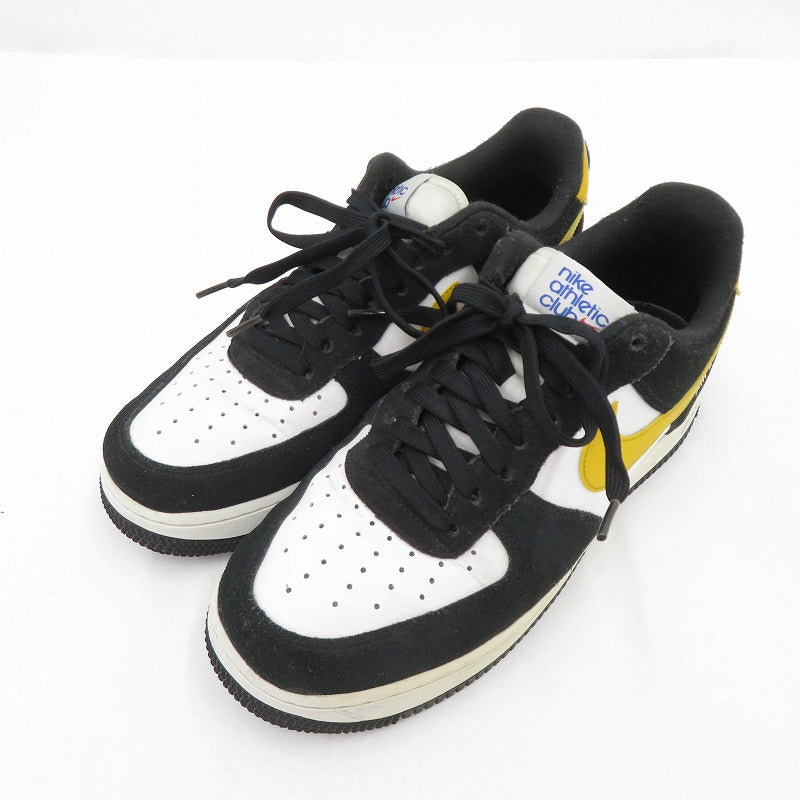 NIKE | ナイキ Air Force 1 Low'07 LV8 Athletic Club スニーカー DH7568-002 ブラック × ホワイト 26.5cm【瀬戸大橋店】