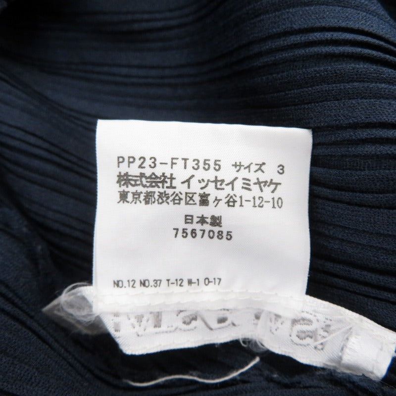 ISSEY MIYAKE | イッセイミヤケ チュニック PP23-FT355 ネイビー サイズ：3【瀬戸大橋店】