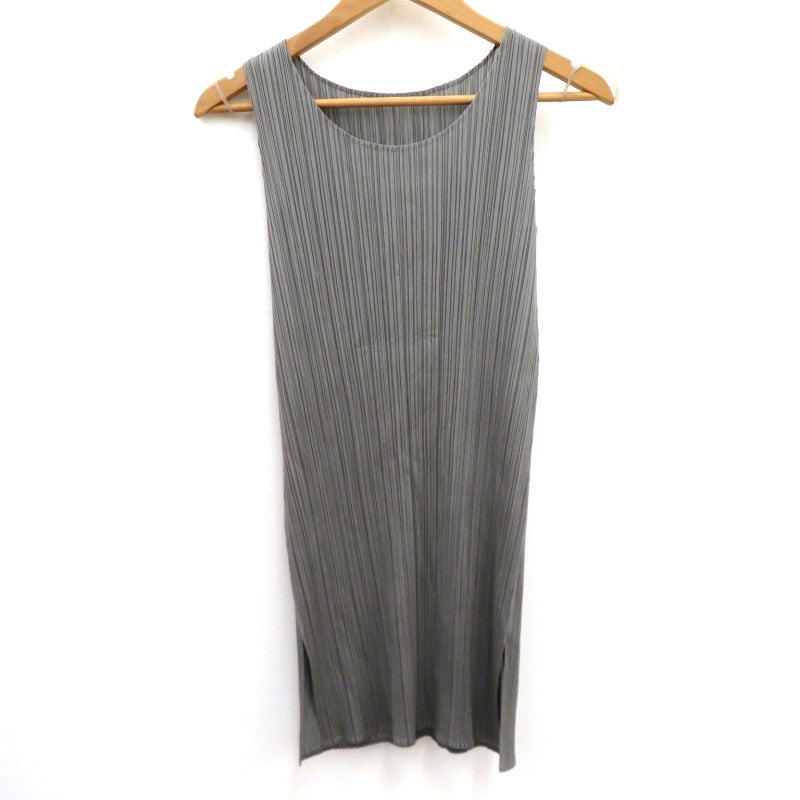 ISSEY MIYAKE | イッセイミヤケ チュニック PP55-JT104 グレー サイズ：3【瀬戸大橋店】
