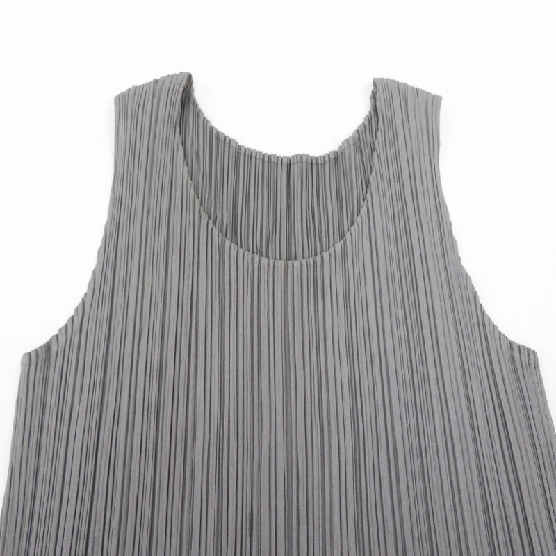 ISSEY MIYAKE | イッセイミヤケ チュニック PP55-JT104 グレー サイズ：3【瀬戸大橋店】