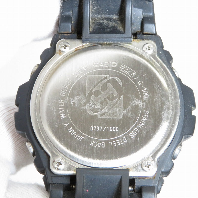 G-SHOCK | ジーショック 腕時計 G-100CC-1BJF ブラック【瀬戸大橋店】