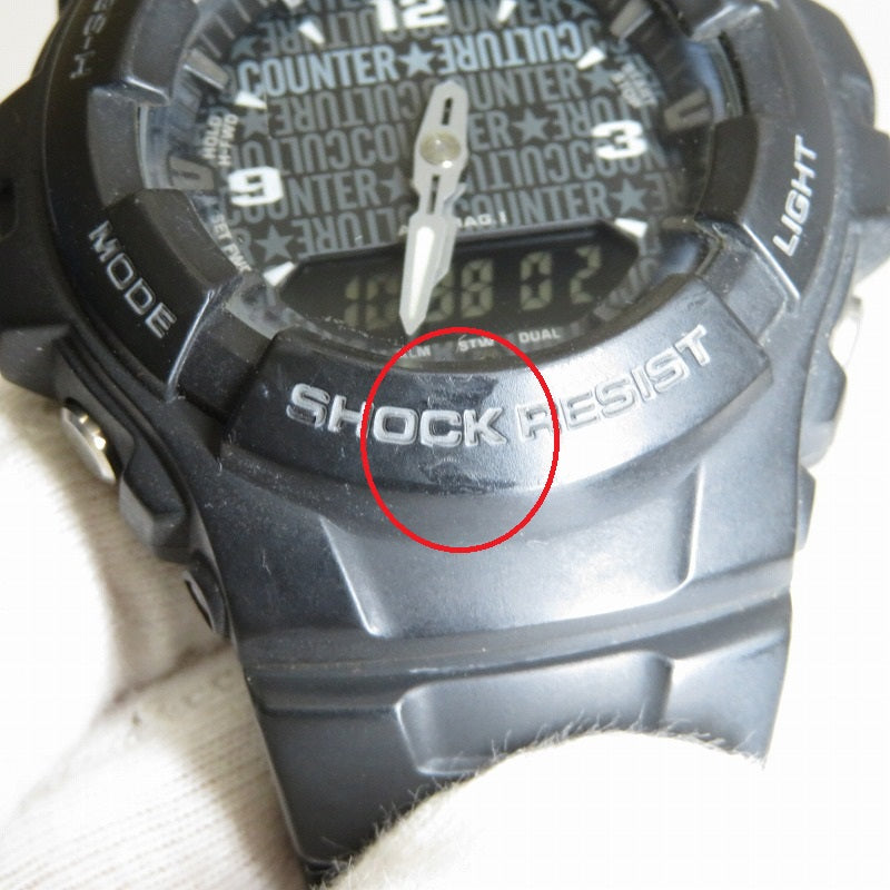 G-SHOCK | ジーショック 腕時計 G-100CC-1BJF ブラック【瀬戸大橋店】