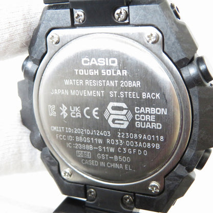 G-SHOCK | ジーショック G-STEEL GST-B500シリーズ 腕時計 GST-B500BD-1A9JF ブラック【瀬戸大橋店】