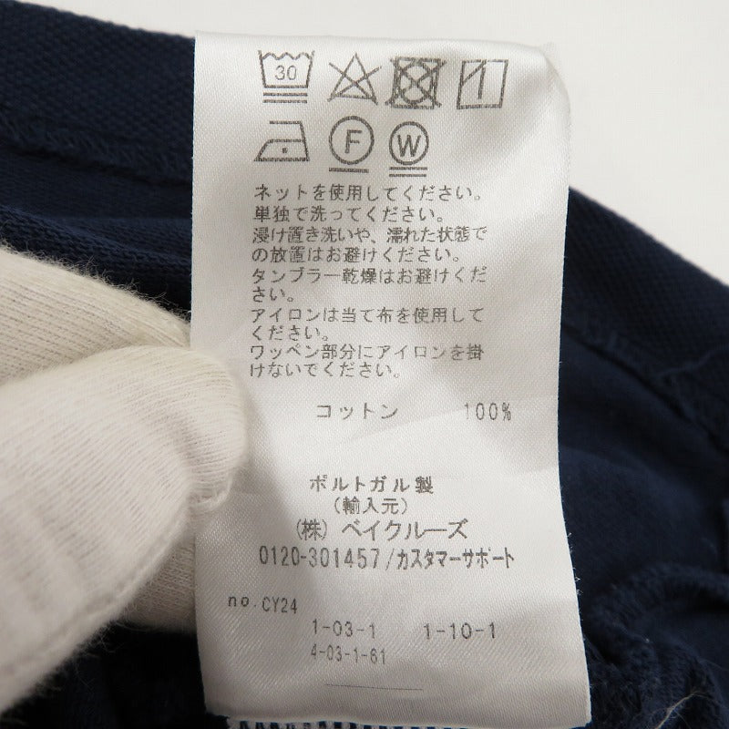 NOAH | ノア ポロシャツ 22-071-122-0000-1-0 ネイビー サイズ：M【瀬戸大橋店】