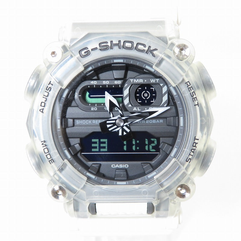 G-SHOCK | ジーショック ANALOG-DIGITAL/GA-900 SERIES 腕時計 GA-900SKL-7AJF ホワイト【瀬戸大橋店】
