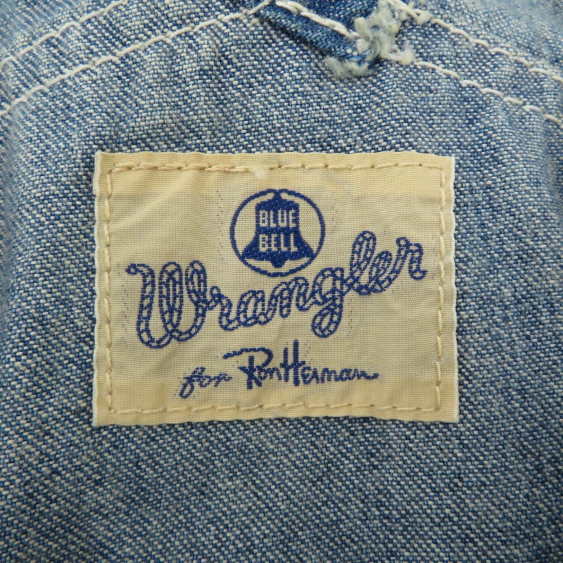 Wrangler | ラングラー ×ron herman オーバーオール ブルー【瀬戸大橋店】