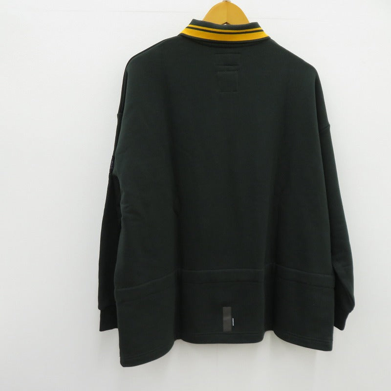 CHARI&CO | チャリアンドコー × WILDTHINGS SLICER SWEAT POLO SHIRT スウェット WT22410IS-CC グリーン サイズ：L【瀬戸大橋店】