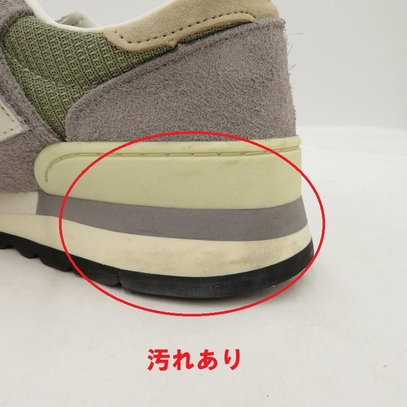 NEW BALANCE | ニューバランス スニーカー M990TA1 グレー 23.5cm【瀬戸大橋店】