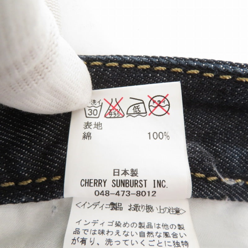 Cherry Sunburst | チェリーサンバースト デニムパンツ PA3A-004 ブラック サイズ：46【瀬戸大橋店】