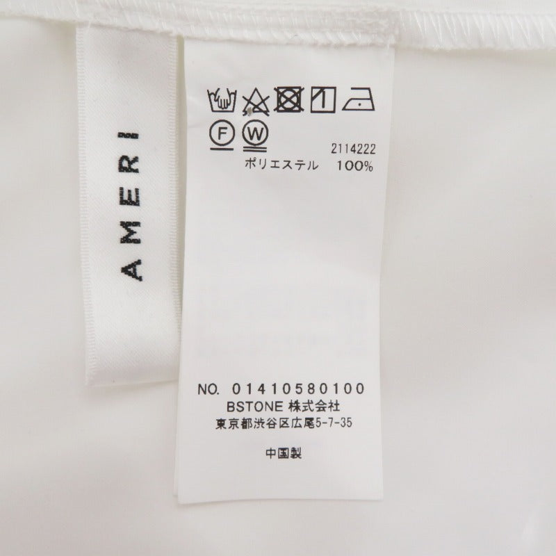 AMERI | アメリ MANY WAY BALLOON SHIRT DRESS ワンピース 01410580100 ホワイト【瀬戸大橋店】