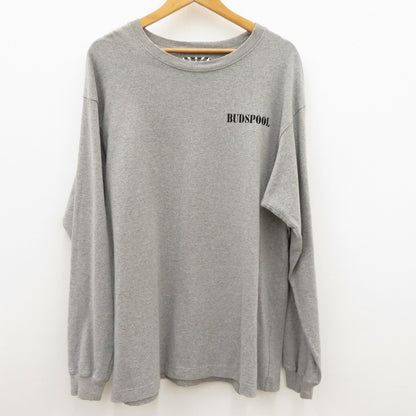 BUDSPOOL | バッズプール TIMELESS CHAIN SMOKE 長袖Ｔシャツ グレー サイズ：L【瀬戸大橋店】