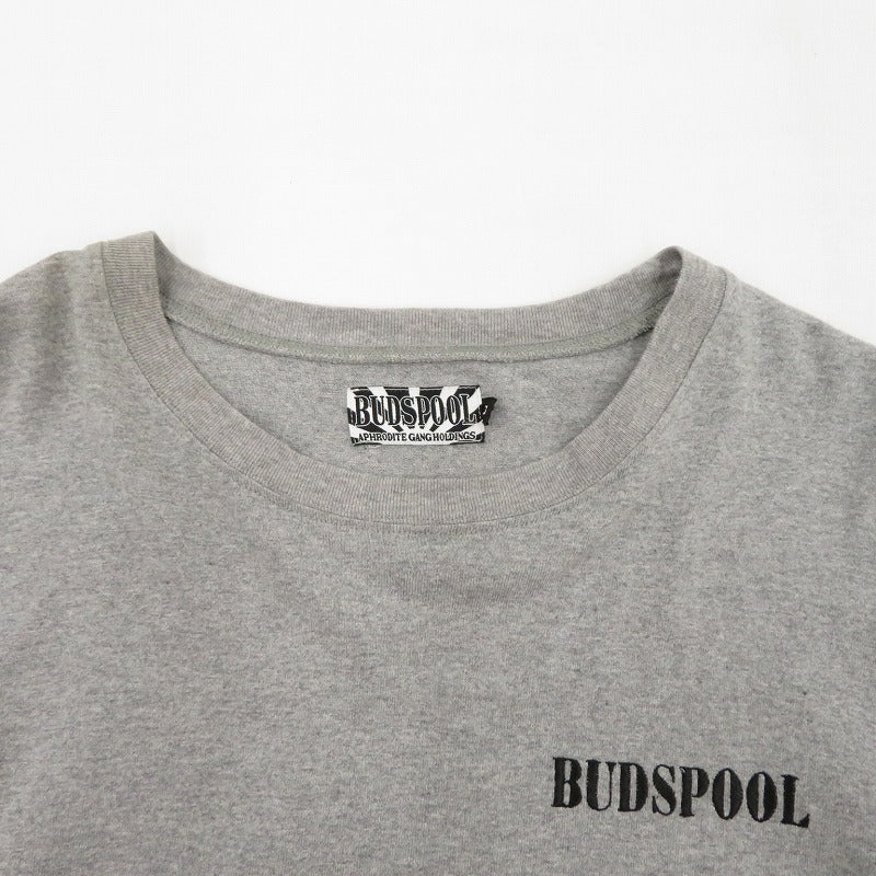 BUDSPOOL | バッズプール TIMELESS CHAIN SMOKE 長袖Ｔシャツ グレー サイズ：L【瀬戸大橋店】
