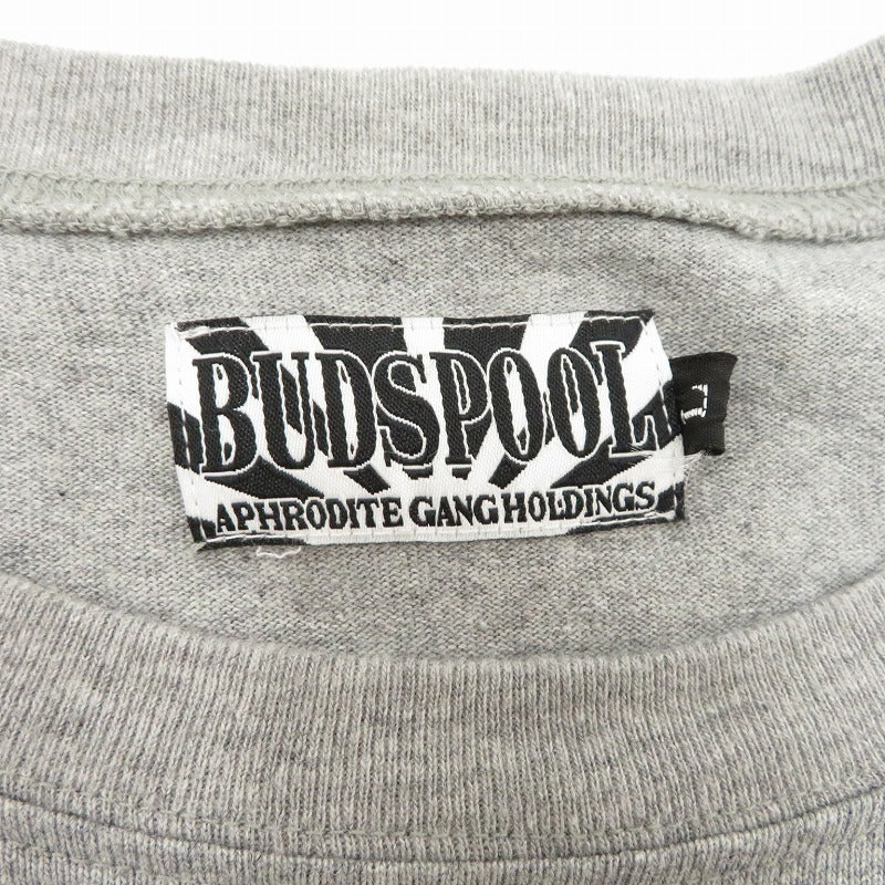 BUDSPOOL | バッズプール TIMELESS CHAIN SMOKE 長袖Ｔシャツ グレー サイズ：L【瀬戸大橋店】