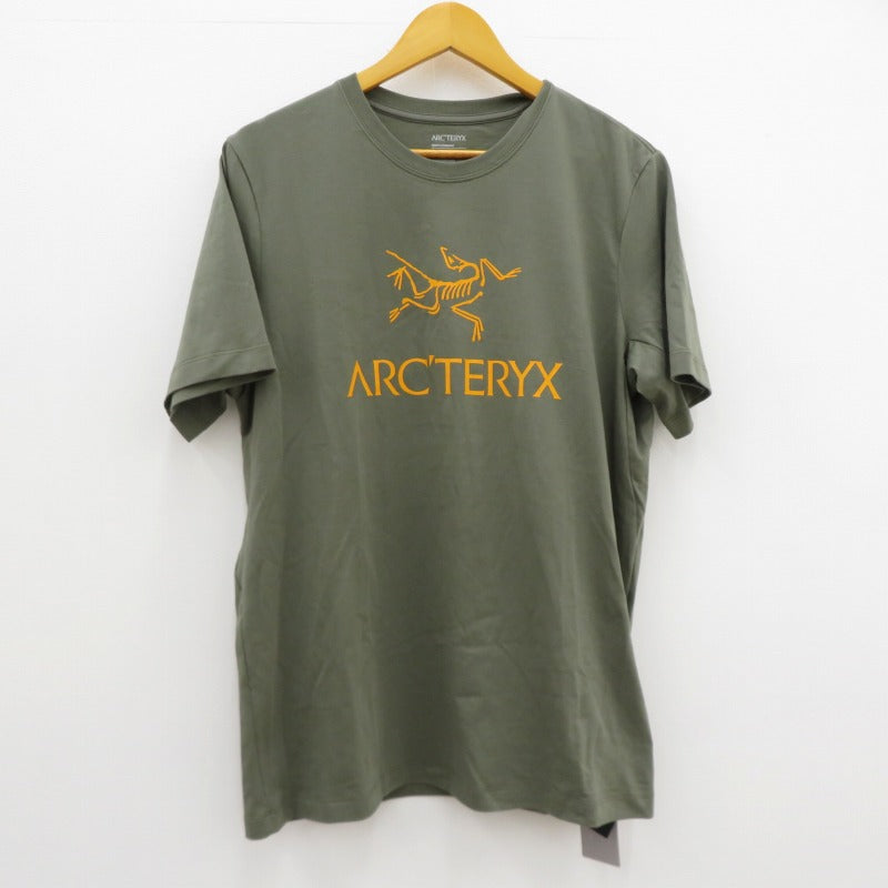 ARC'TERYX | アークテリクス Arc'Word Logo SS Men's 半袖Ｔシャツ X000007991 グリーン サイズ：M【瀬戸大橋店】