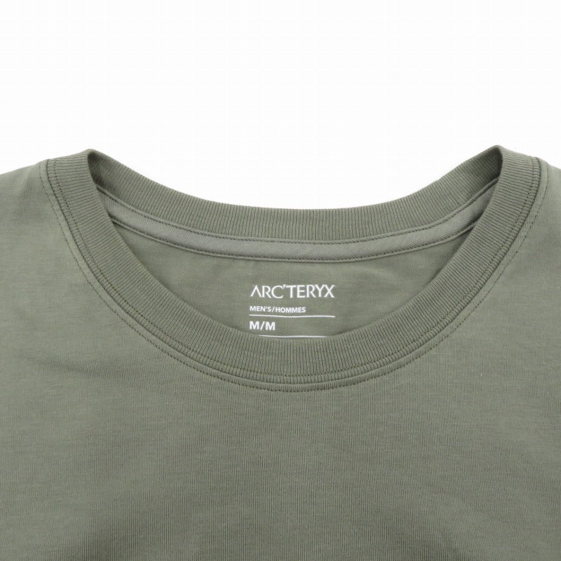 ARC'TERYX | アークテリクス Arc'Word Logo SS Men's 半袖Ｔシャツ X000007991 グリーン サイズ：M【瀬戸大橋店】