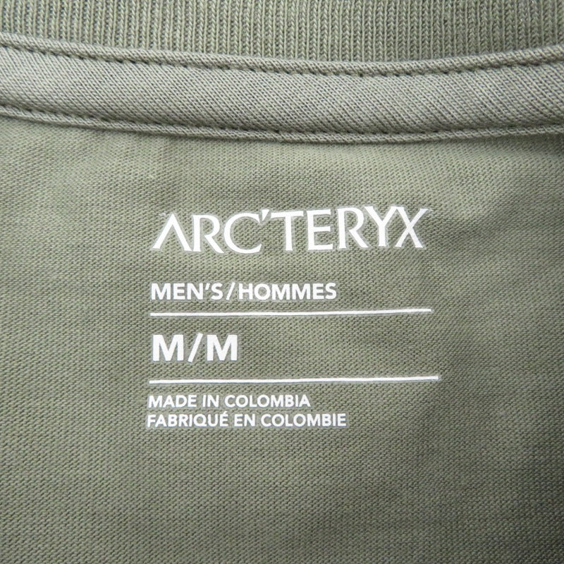 ARC'TERYX | アークテリクス Arc'Word Logo SS Men's 半袖Ｔシャツ X000007991 グリーン サイズ：M【瀬戸大橋店】