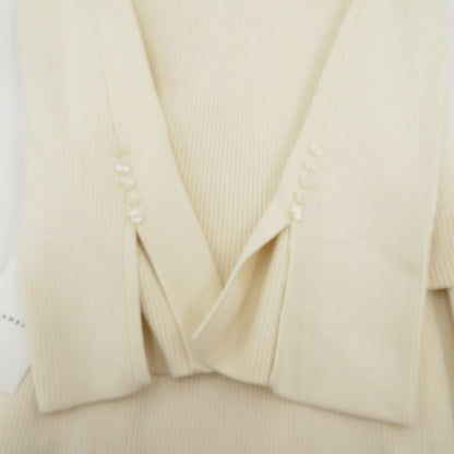 AMERI | アメリ AMERICAN SLEEVE LAYERED KNIT DRESS ワンピース 01220530931 アイボリー サイズ：S【瀬戸大橋店】