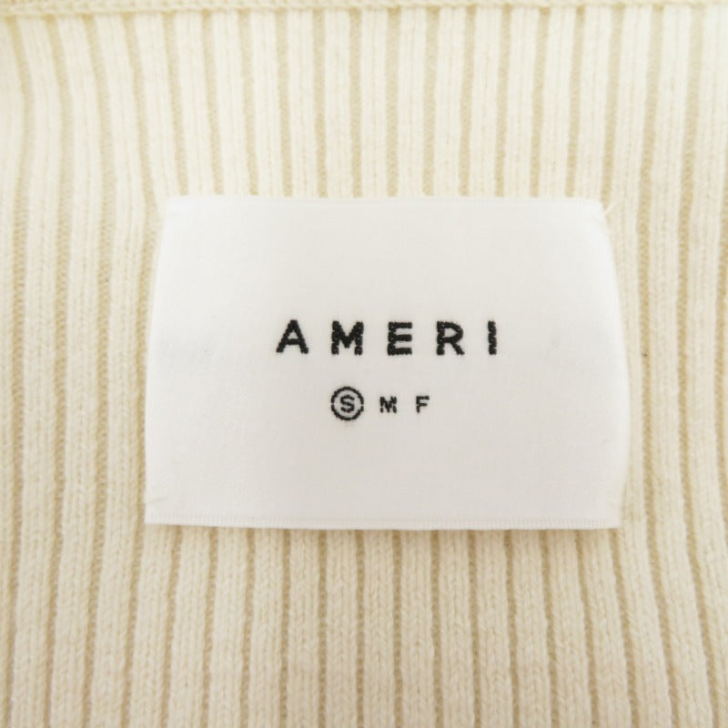 AMERI | アメリ AMERICAN SLEEVE LAYERED KNIT DRESS ワンピース 01220530931 アイボリー サイズ：S【瀬戸大橋店】